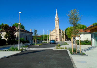 Aménagement d’une avenue à Audenge centre (33)