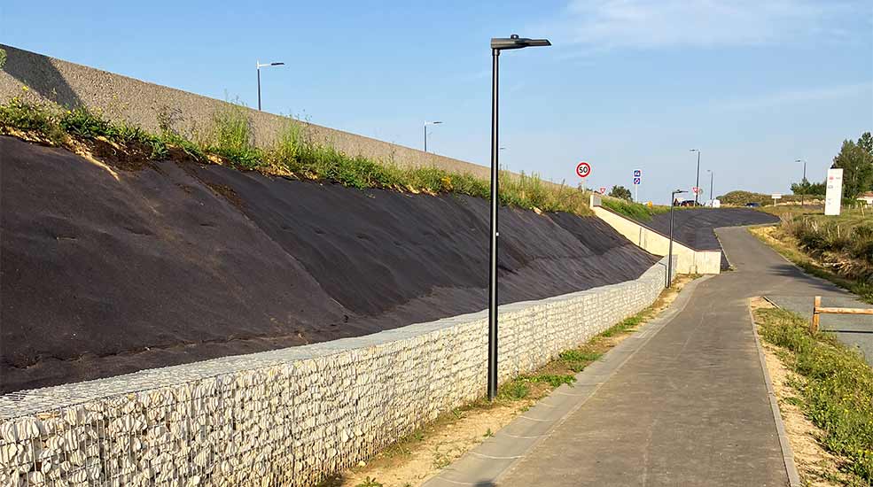 Travaux paysagers RD 936 – déviation de Fargues St Hilaire